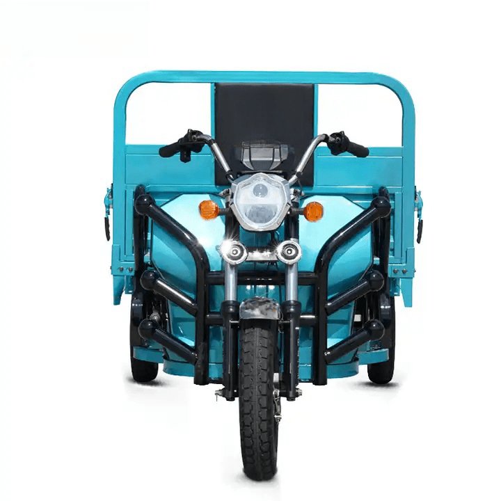 2024 Custom Logo Heavy-Duty Electric Cargo Tricycle for Adults 60v Steel Frame with down Tube Battery & Smart Sensor