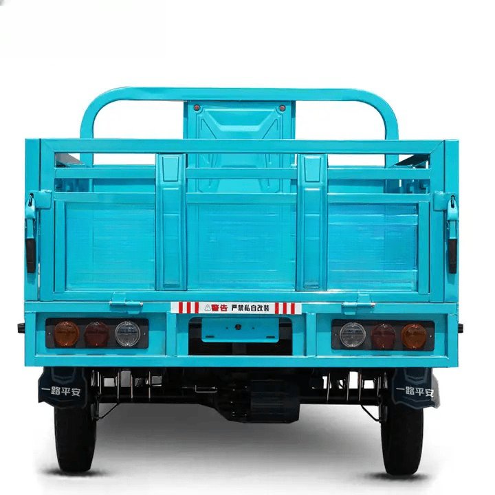 2024 Custom Logo Heavy-Duty Electric Cargo Tricycle for Adults 60v Steel Frame with down Tube Battery & Smart Sensor