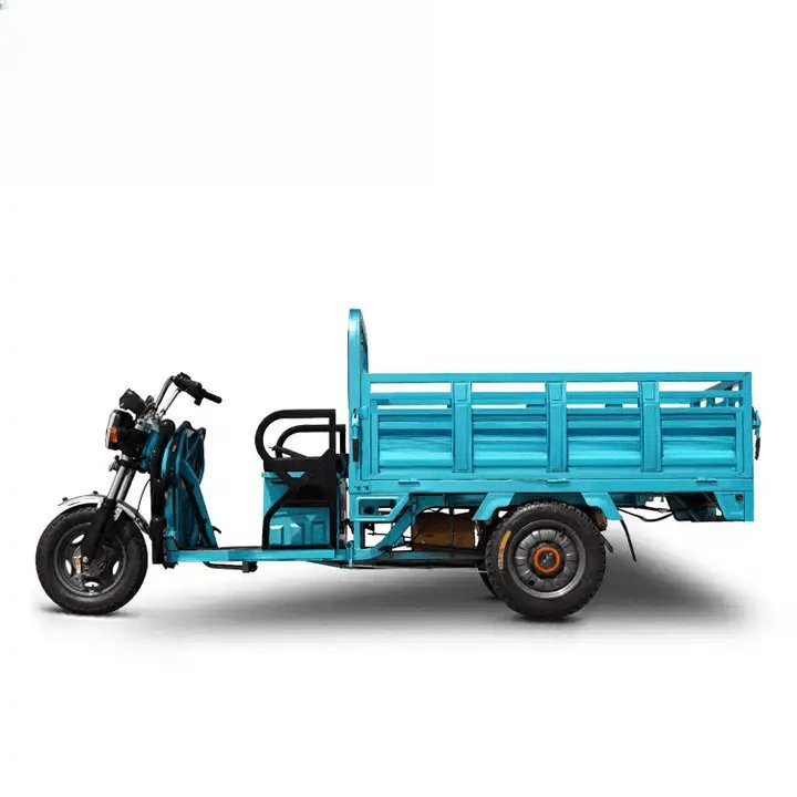 2024 Custom Logo Heavy-Duty Electric Cargo Tricycle for Adults 60v Steel Frame with down Tube Battery & Smart Sensor