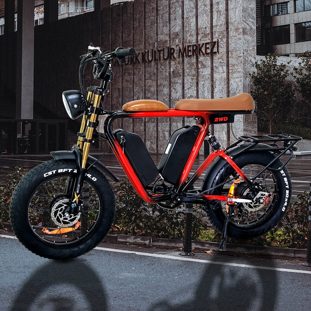 Factory Customized 7 Speed Electric City Bike 20 Wheel Size Electric Mountain Bike Single Motor 1000W Electric Road Bike