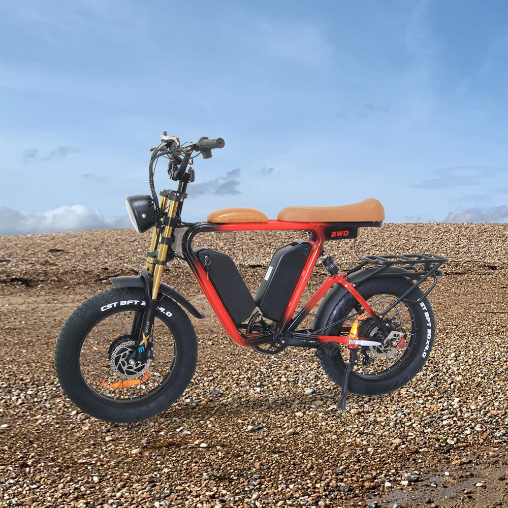 Factory Customized 7 Speed Electric City Bike 20 Wheel Size Electric Mountain Bike Single Motor 1000W Electric Road Bike