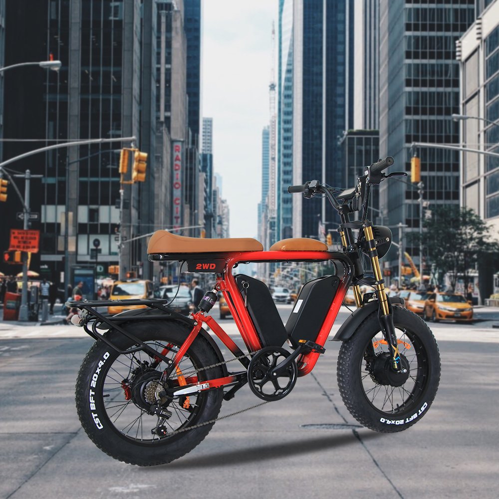 Factory Customized 7 Speed Electric City Bike 20 Wheel Size Electric Mountain Bike Single Motor 1000W Electric Road Bike