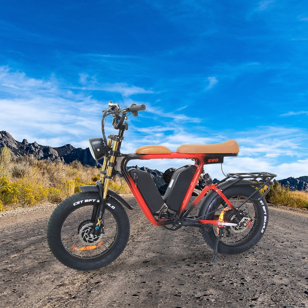 Factory Customized 7 Speed Electric City Bike 20 Wheel Size Electric Mountain Bike Single Motor 1000W Electric Road Bike