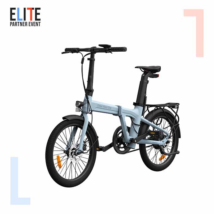 Renewable ADO A20 Air Ultra Light Electric City Bike Folding Hybrid Road Bike Electric Bicycle Mountain ebike e Bike Folding