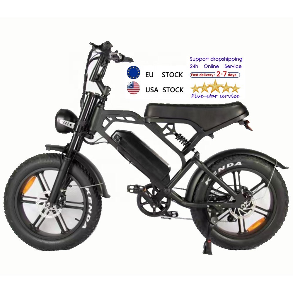 V20 fatbike eu warehouse Ebike electric Mountain bike Off-road V20 City Electric Bicycle 250W electr bike e bike