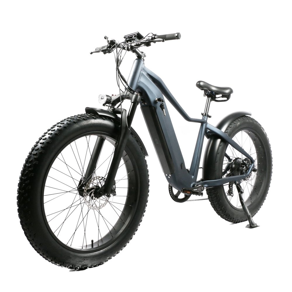 Bafang 750W 1000w enduro fat bike frame full suspension 26'' electric mountain bike for adults
