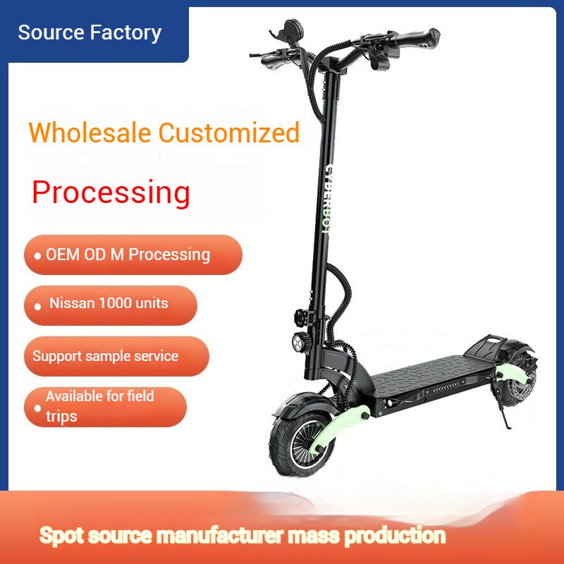 Unisex 1000W Dual Motor Electric Scooter 8.5 Inch Off-Road 48v 18ah Speed 65KM/H Two-Wheel Adult Scooter