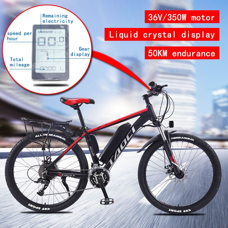 Factory selling directly wholesale adult 36v 350w aluminum alloy frame 26 inch 27 speed motor MTB e-bike electric mountain bike