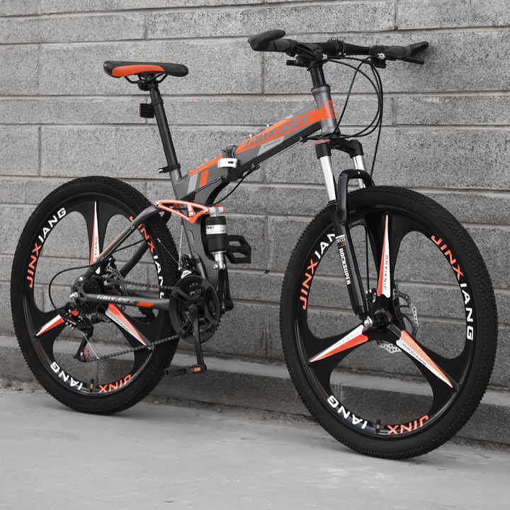 MTBGO brand mountain bicycle 26 inch 21 speed MTB carbon steel frame folding bike with free sample