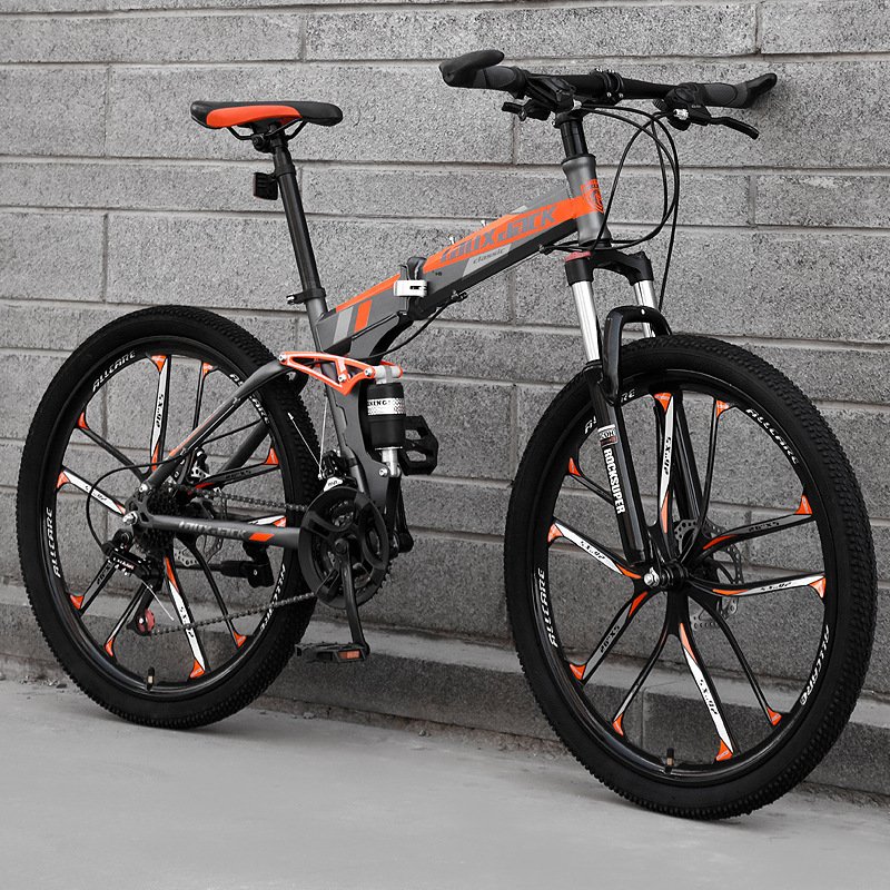 MTBGO brand mountain bicycle 26 inch 21 speed MTB carbon steel frame folding bike with free sample