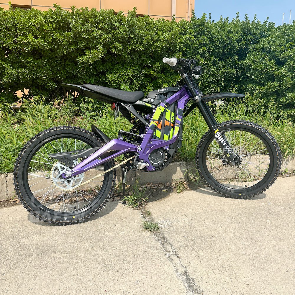 Stealth Bomber Electric Bike Long Range Full Suspension Dirt Fat Tire Mountain Bomber 3000w 2000w Electric Bike