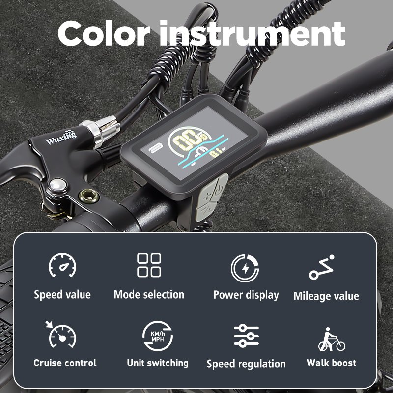 EU stock snow fat tire 1000W 48V 20AH integrated battery long distance 26inch e mountain bike ebike electric bicycle adults man