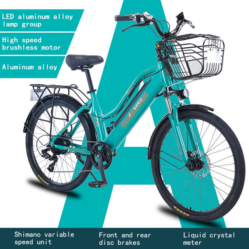 Chinese factory sale 26 inch 7 speed electric bike for ladies womens electric mountain bike city ebike e bicycle