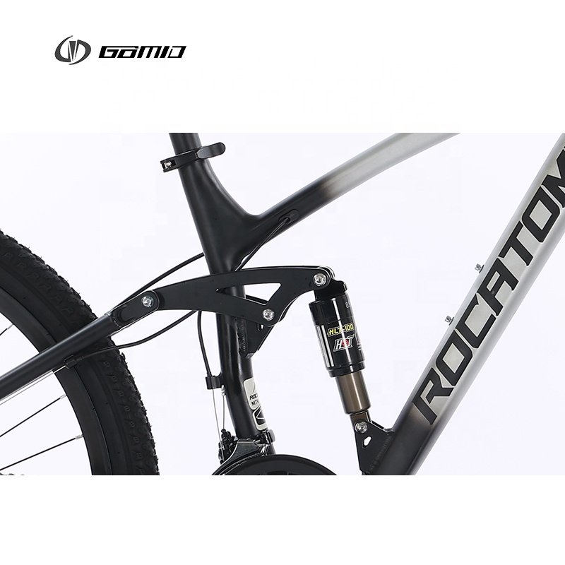 GOMID Wholesale bisiklet full suspension Mountain Bike gear cycle four link soft tail mountainbike OEM bicicletas custom Bicycle
