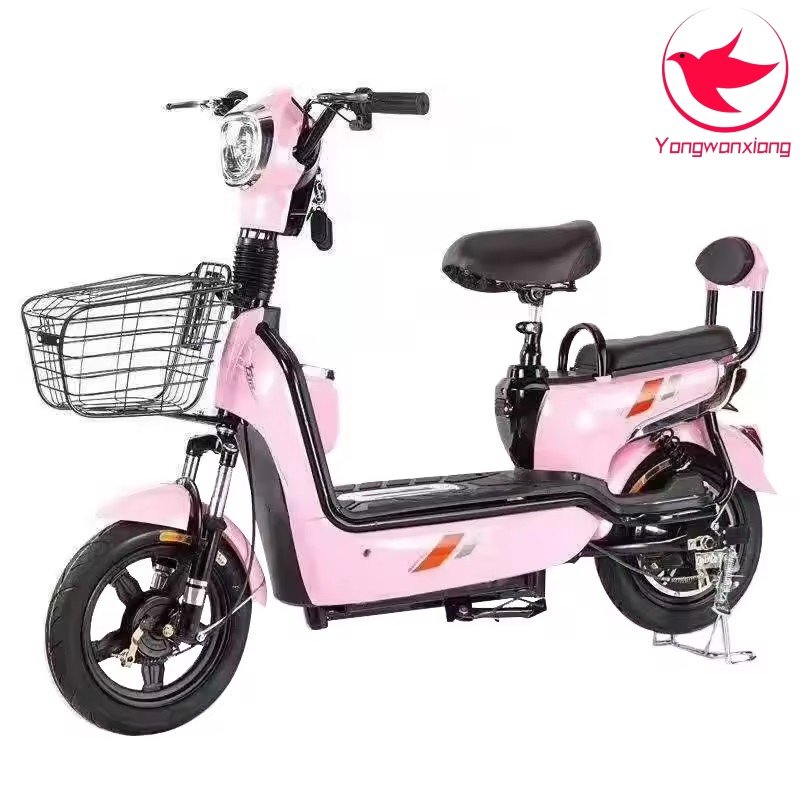 Tire Factory Price Electric Bicycle 350W 48V Adult Electric City Bike Two-wheeled Electric ScooterThe cheapest is 14 "wheels