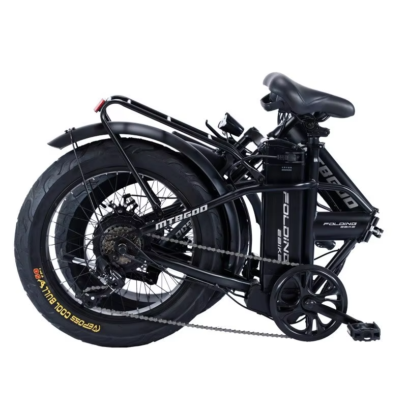 1000W Adult Mountain Bike 20 Inch Snow Electronic eBike 48V Bicycle 4.0 Fat Tire e bike Folded Ebike Electric Folding