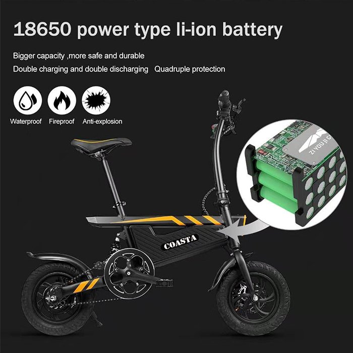 EU US warehouse stock factory 350W adult foldable electric bicycle 2022 folding electric city bike 12 inch e bike