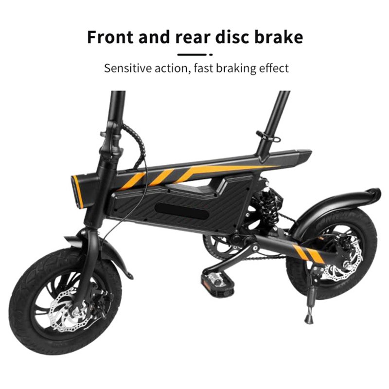 EU US warehouse stock factory 350W adult foldable electric bicycle 2022 folding electric city bike 12 inch e bike