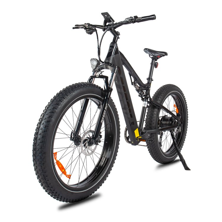 Hot sale Full suspension 750W 17AH lithium battery oil brake adult electric mountain bike city use aluminum alloy