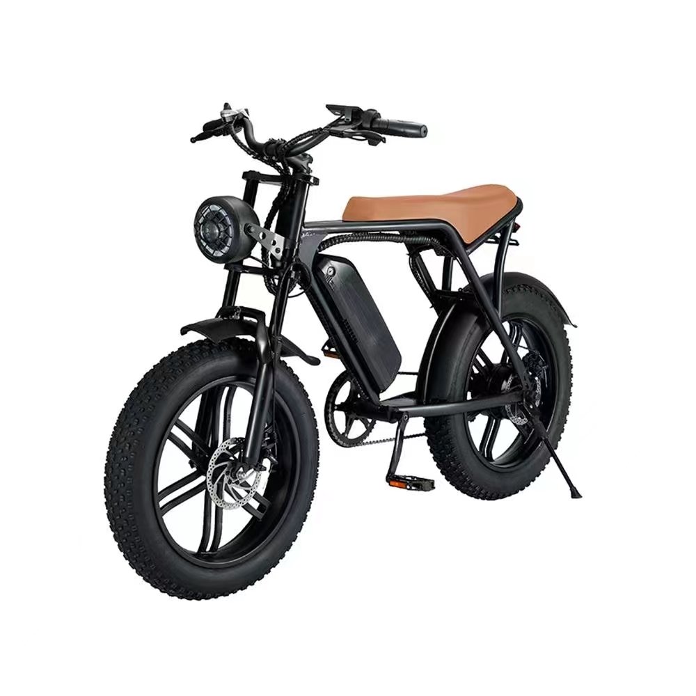 EU warehouse V8 V20 ebike 20 inch fat tire electric bicycle sur ron electric scooter dual motor 750W 1000W dirt bike