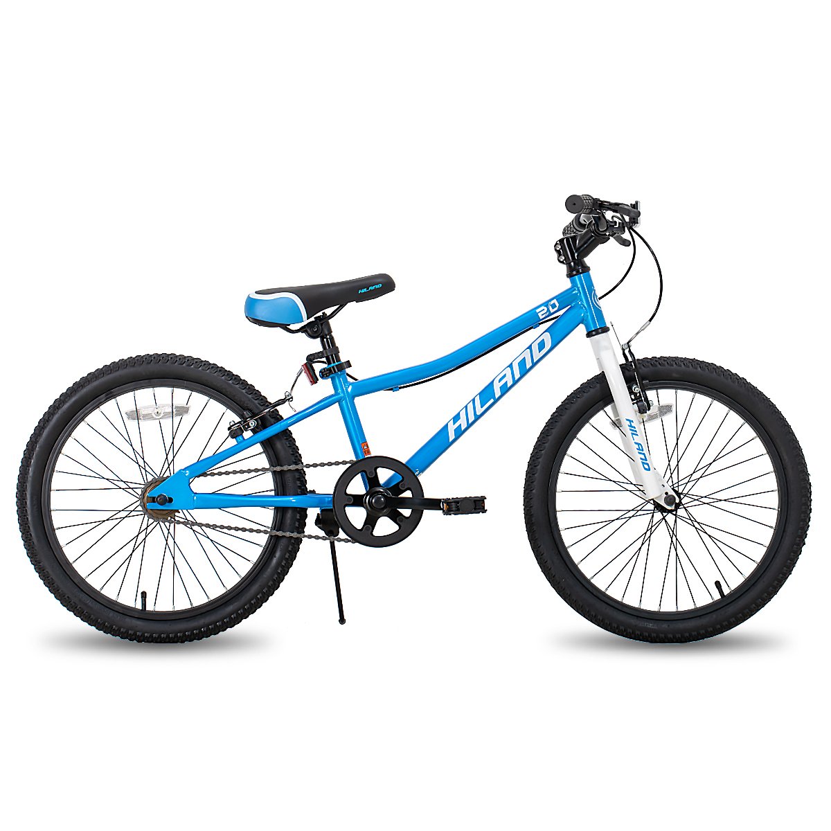 JOYKIE HILAND 20 inch mountain bike steel frame single speed gear children mountain bicycle cycle for kids teen with v brake