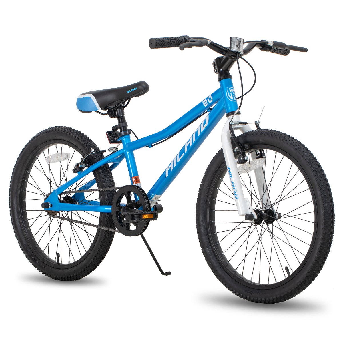 JOYKIE HILAND 20 inch mountain bike steel frame single speed gear children mountain bicycle cycle for kids teen with v brake
