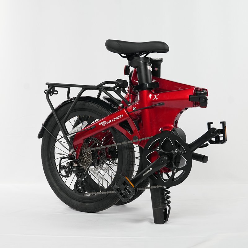 Rear suspension 20inch Mid Drive E Bike Electric City Bike Electric Folding Bike