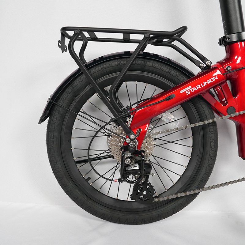 Rear suspension 20inch Mid Drive E Bike Electric City Bike Electric Folding Bike