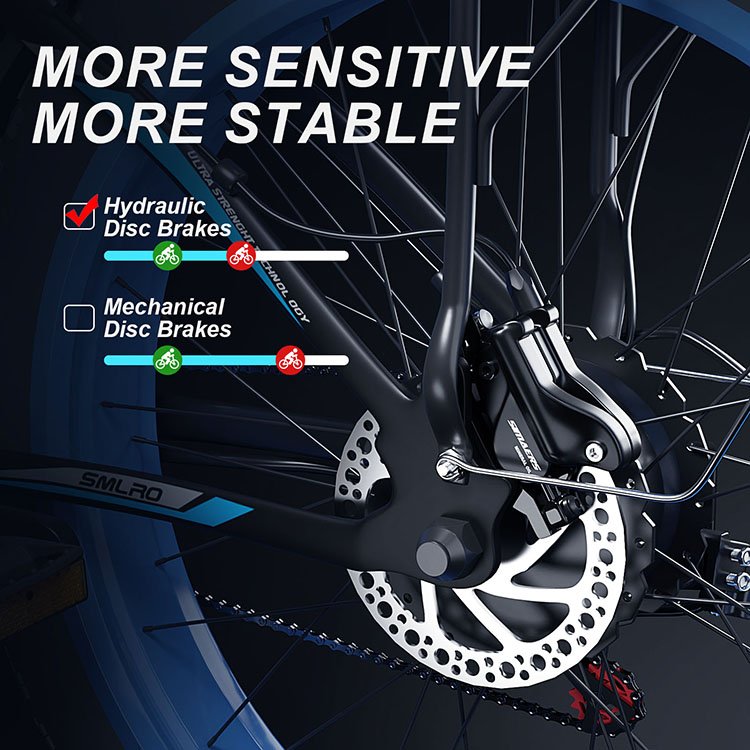 Manufacturer Supplier 48V 16AH 1000W 2000W Electric Fat Bike Electric Mountain Bike For Men Women