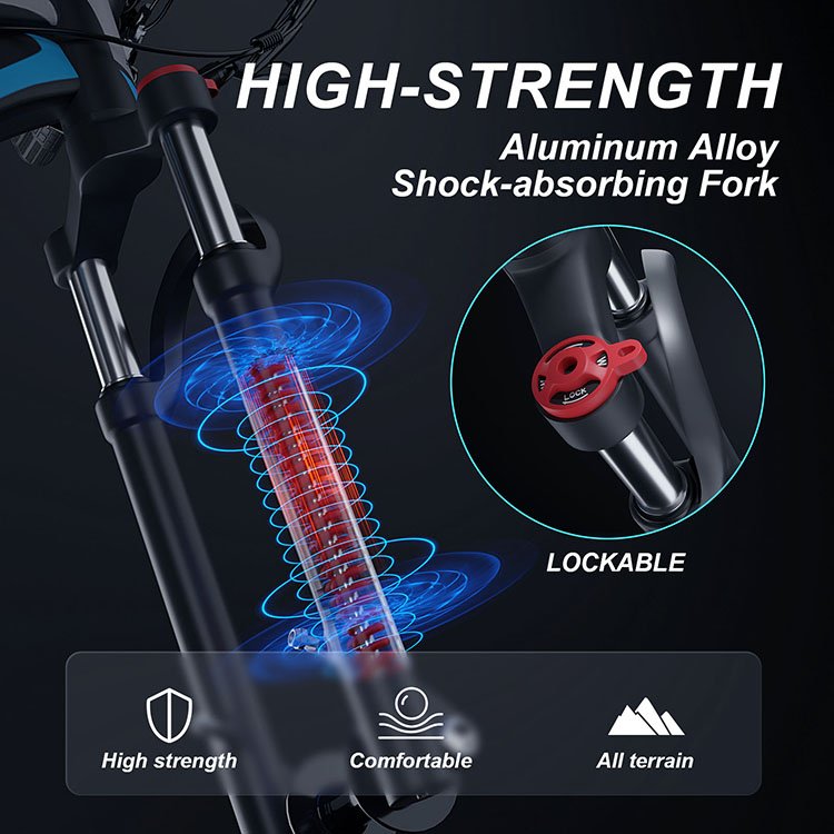 Manufacturer Supplier 48V 16AH 1000W 2000W Electric Fat Bike Electric Mountain Bike For Men Women