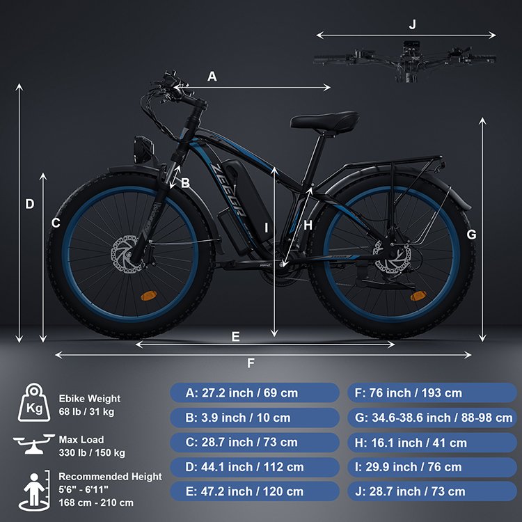 Manufacturer Supplier 48V 16AH 1000W 2000W Electric Fat Bike Electric Mountain Bike For Men Women