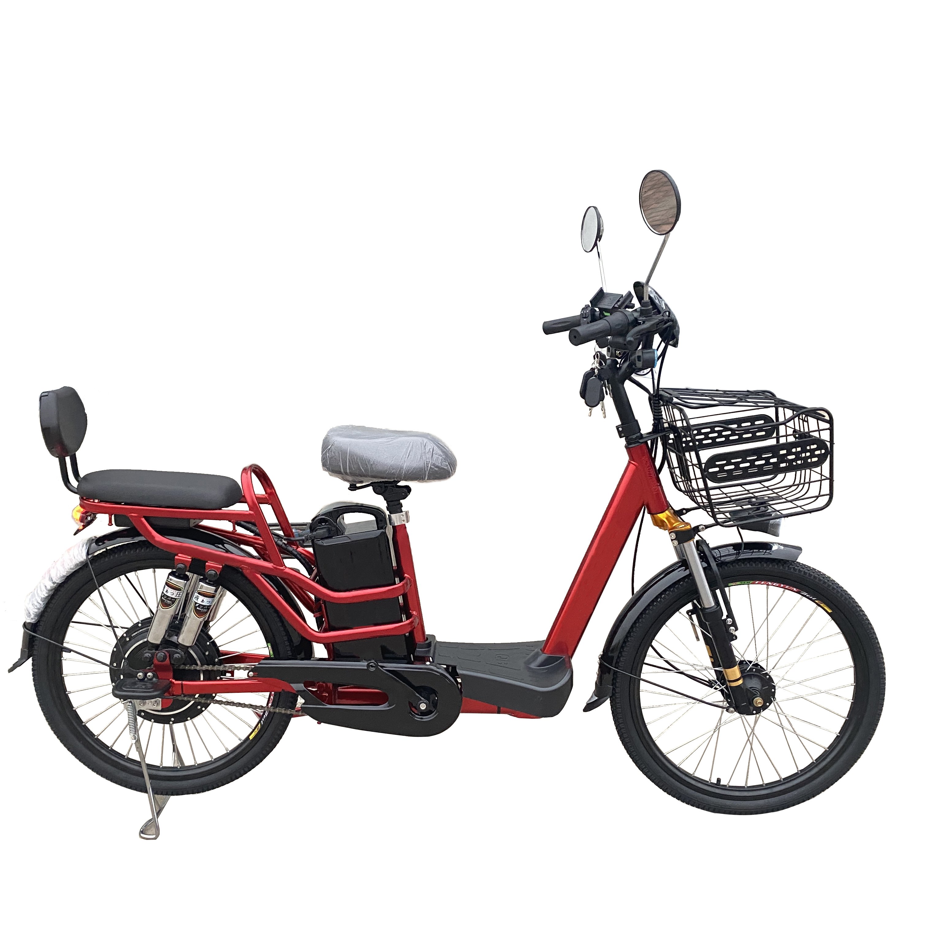 Factory Direct 350W 48V Electric City Bike Popular Design with Electronic & Sensor Smart Type Labor Saving and Easy to Go out