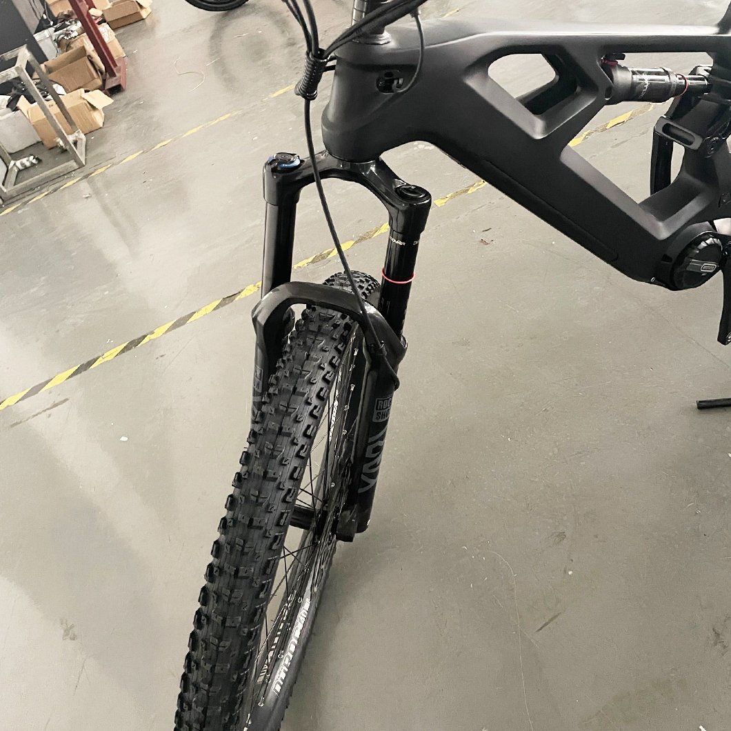 Bafang M620 1000w full suspension enduro frame electric mountain bicycle bike carbon ebike with mid motor