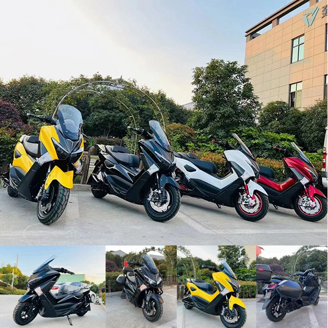 China 2 Wheel Kick Long Range Electro Scooter Powerful Adult Sportbikes 2000w Ckd Electric Motorcycle Kfc Food Take Out For Sale