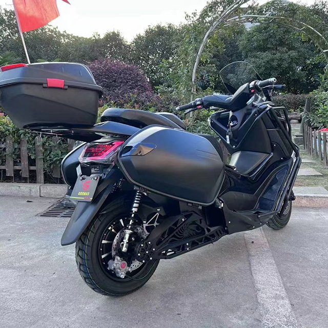 China 2 Wheel Kick Long Range Electro Scooter Powerful Adult Sportbikes 2000w Ckd Electric Motorcycle Kfc Food Take Out For Sale