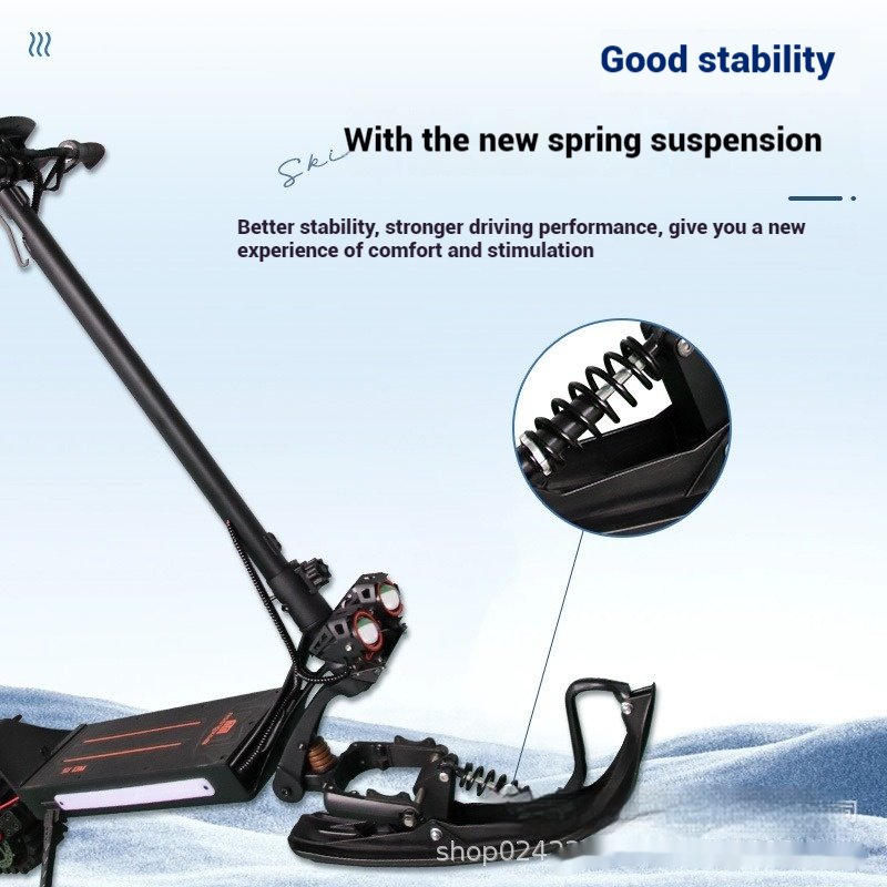 2024 Electric 48V 20ah 30ah Snowboard Scooter Unisex Bluetooth Two-Wheel Scooter with 35km Range Per Charge