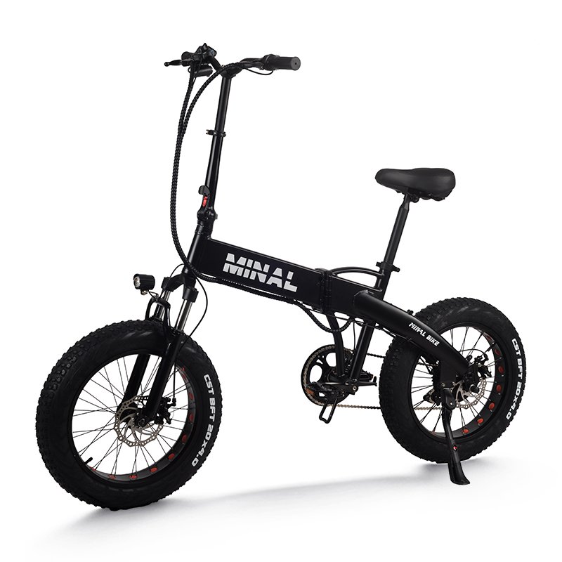 Hot Sell FT40 inch 48V 10.5Ah mountain foldable 350w High Speed Rear Drive Brushless Gear Hub fat tire electric bike