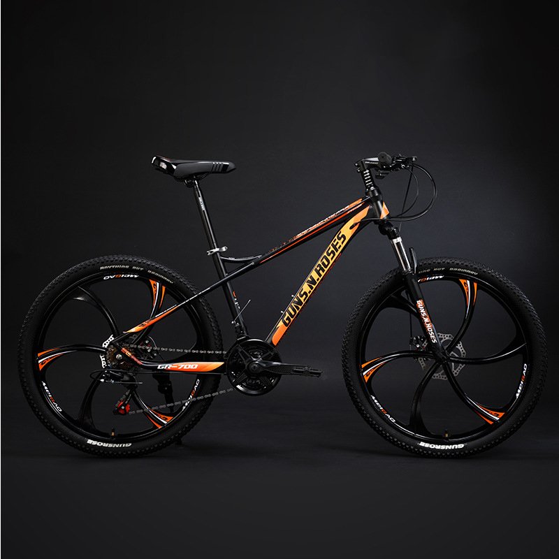2024 new design black orange mountain bike custom bicycle shenzhen mtb for men
