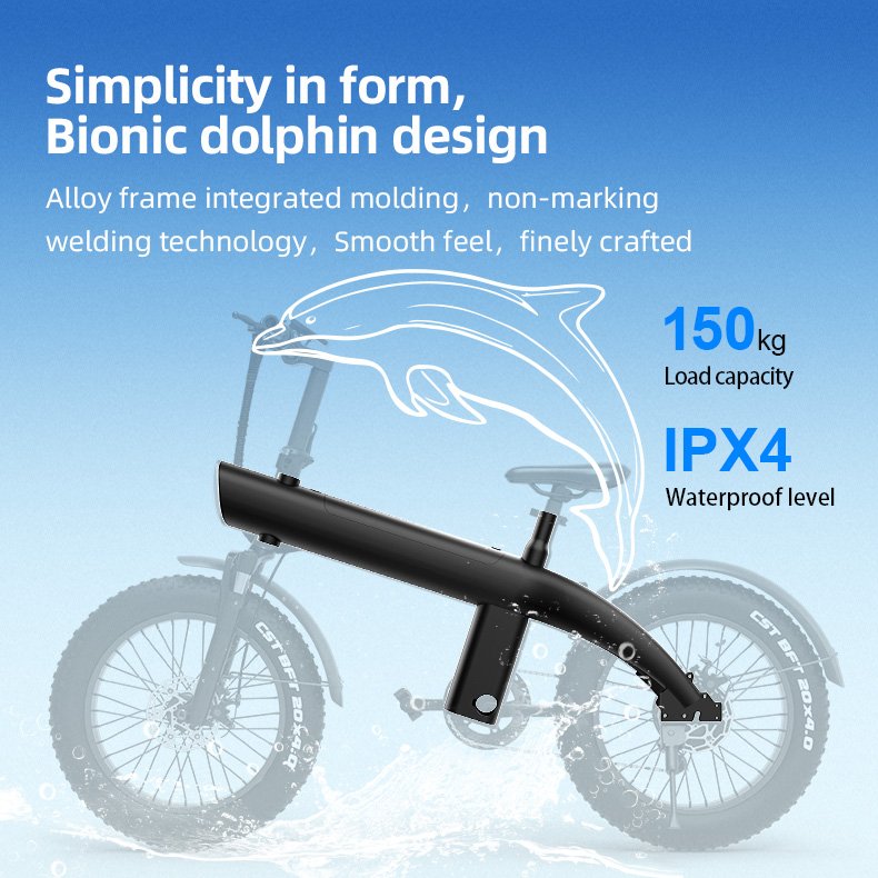 usa eu stock Aluminum Frame 750w 48V 9.6ah Electric Bicycle 32km/s Fast 7 Speed Electric Mountain Bike 20" Electric Bike E Bike