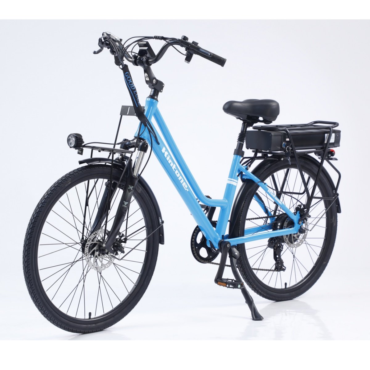 Chenlu 250W Urban Step-Through Electric City Bike Women 500W 8-Speed 48V Lithium Battery Aluminum Frame Max 25km/h US Stock
