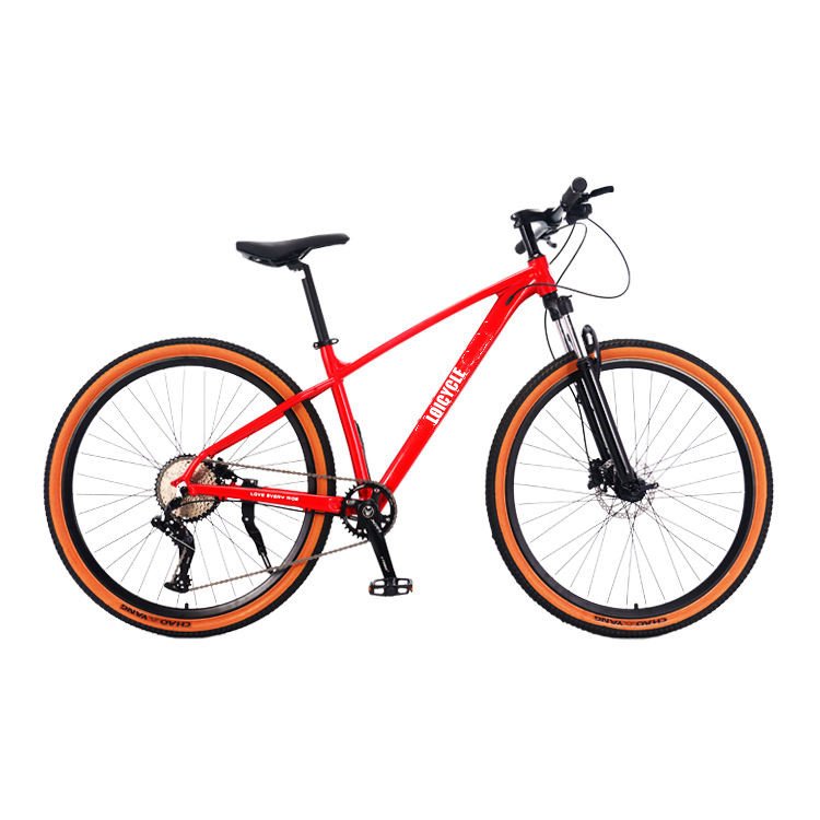 X13 China Red 29" 10-speed MTB bike Aluminum Alloy frame half aluminum lock front fork splinter oil disc mountain bike