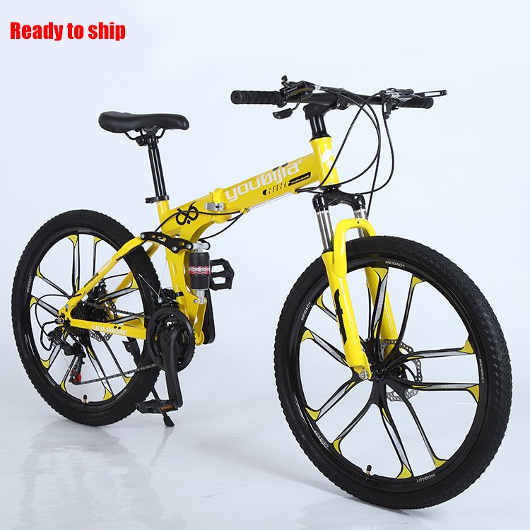 Wholesale Mountain Bike Full Suspension down hill bicycle 26inch 21 speed mtb bike folding bikes
