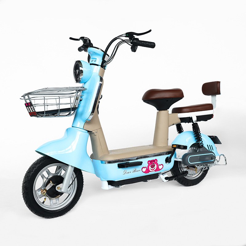 E bike 48V 20A 14 Inch Speed 35-40 km/h Electric City Bike Cheap Electric Bike Range 50 km Electric Moped Wholesale Bicimoto