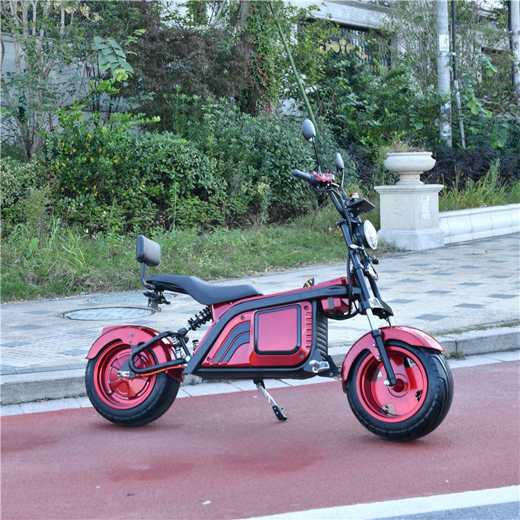Hunlk 2000W & 3000W Electric Scooter Citycoco 2-Wheel EEC E-Chopper for Adults Bluetooth Smart with Fat Tire Off-Road & City Use