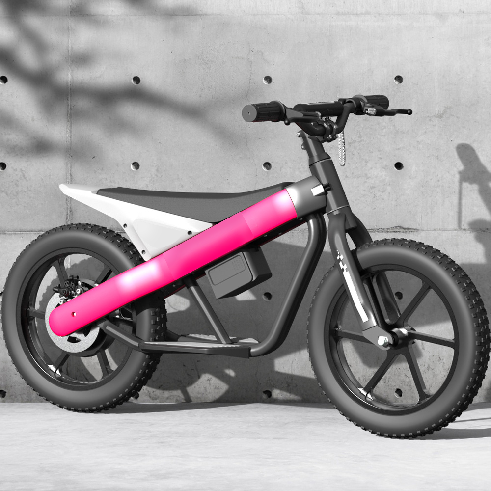 2024 Customizable DETRITUS Factory Electric Bicycle kids balance bike 21V 16inch electric balance bike for Children