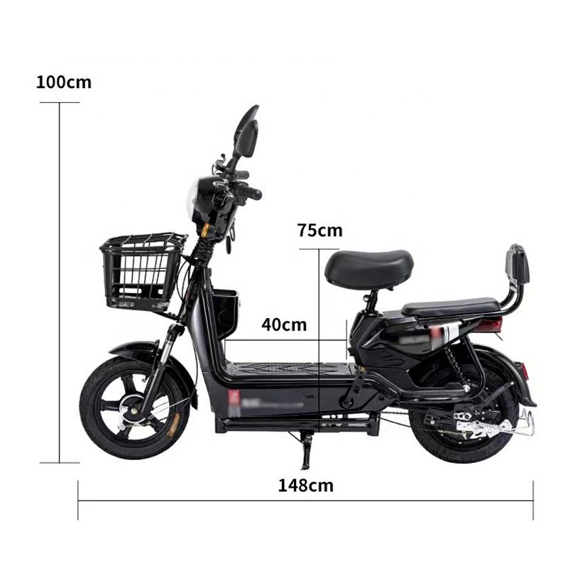 Dericsson High-carbon steel electric city bike 48v electric bicycle Lead-acid battery