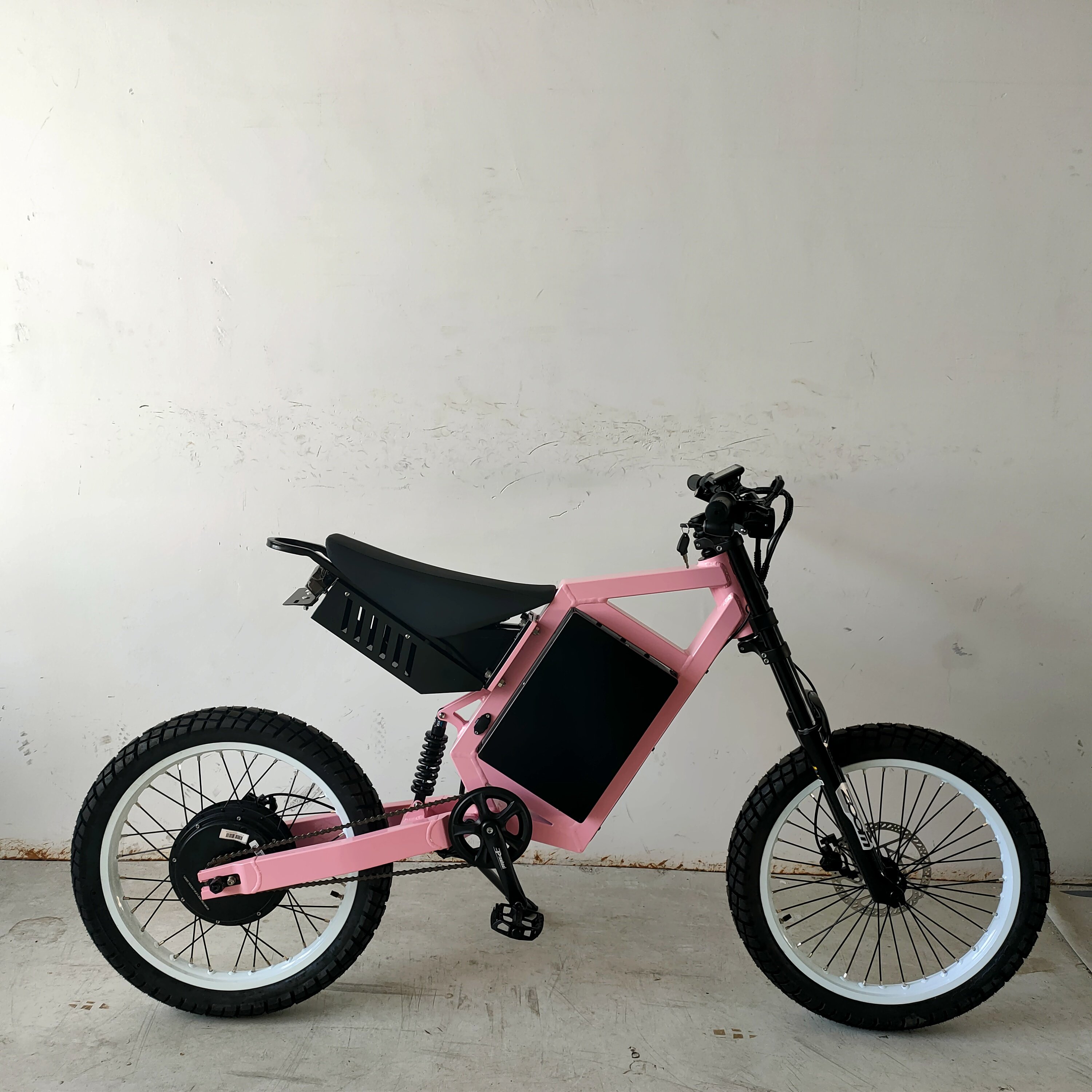 72V Strong power 8000w 12000w 5000w electric mountain bike fast speed enduro ebike electric bike pink electric dirt bike