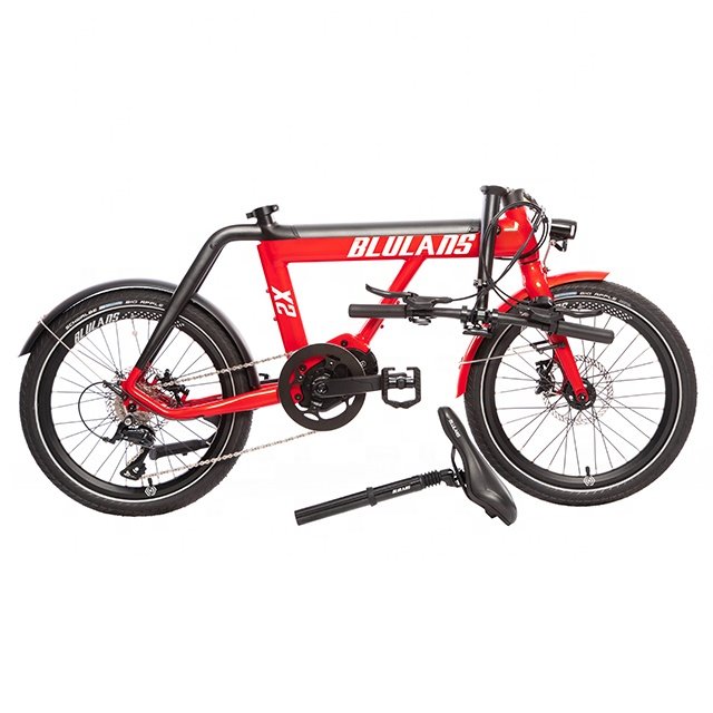 X2 20 inch Comfortable Men's and Women's Electric Bikes Shimano 9s High Quality E-Urban Bicycle 350W Electric City Bike
