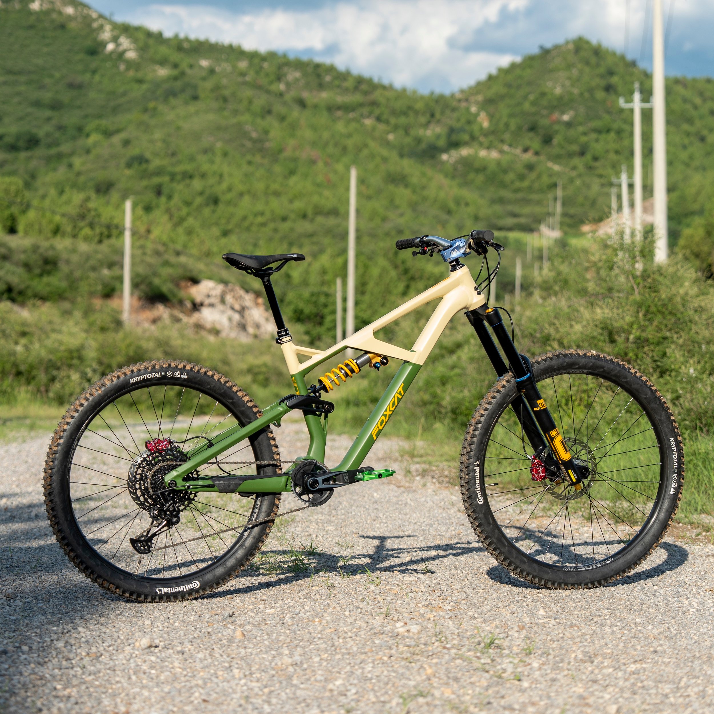 softtail Full-suspension Trail mountain bike Cross-country Enduro bike Downhill bicycle