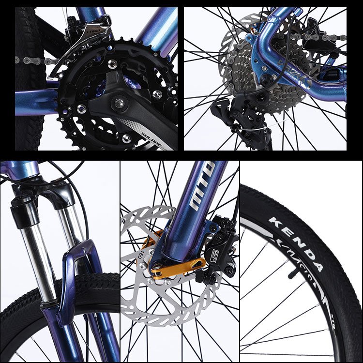 tianjin High quality wheel cheap bicicletas Aluminum full suspension frame bicycle 26" 27.5" 29 inch mountain bike